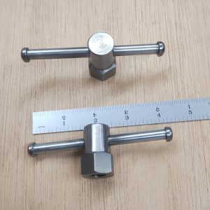 Swivel Base Handles, 1/2-13 Thread With 7/8" Diameter Hex