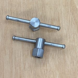 Swivel Base Handles, 1/2-13 Thread With 7/8" Diameter Hex