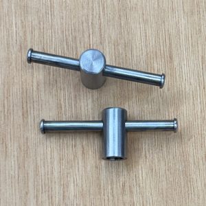 Swivel base handles 1/2-13 thread, with 11/16" Diameter Round Nut for smaller size vises