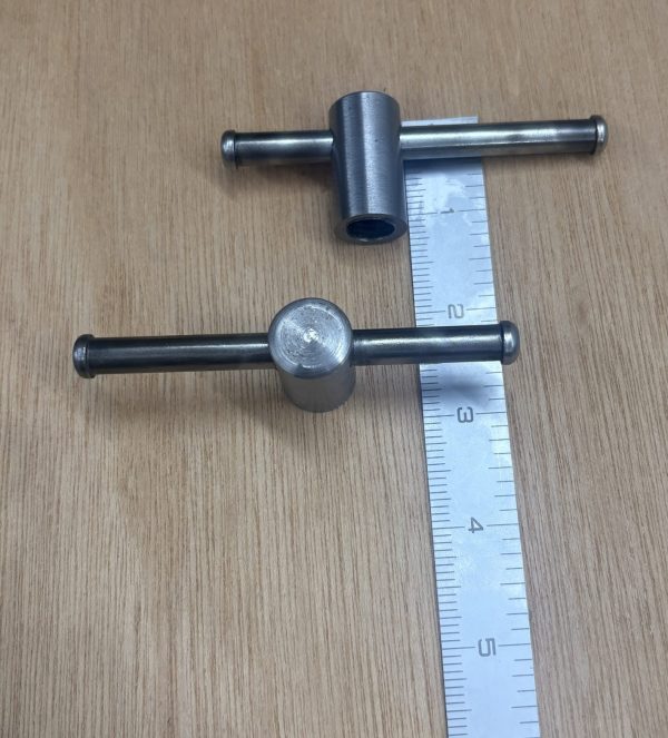 Swivel base handles 1/2-13 thread, with 11/16" diameter for smaller size for smaller vises - Image 2