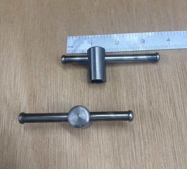 Swivel base handles 1/2-13 thread, with 11/16" diameter for smaller size for smaller vises