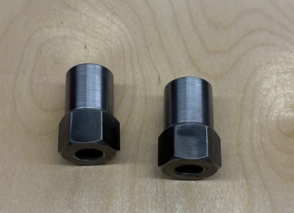 Swivel base lock down nuts with 5/8-11 thread x 1” diameter - with no handle bar - Image 2