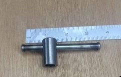 Swivel base handle 1/2-13 thread, with 11/16" diameter nut for smaller size for smaller vises