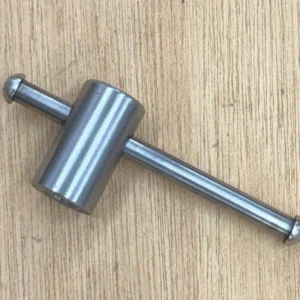 Swivel Base Handle, 1/2-13 Thread, with a 7/8" Diameter Round Nut